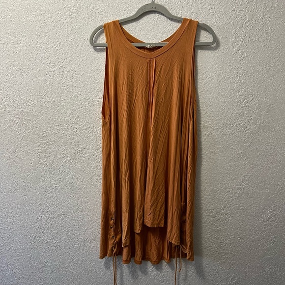 POL Tops - POL Super Soft Sleeveless lace up top
